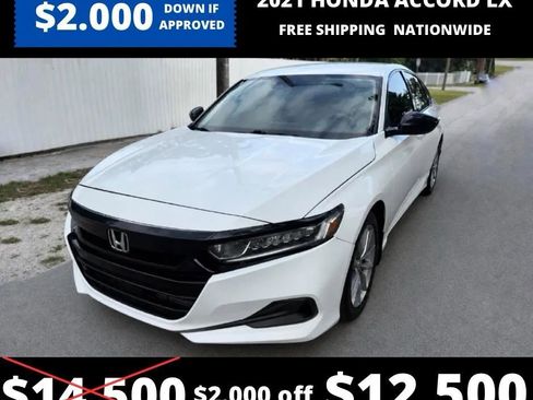 Used 2021 Honda Accord LX image 1