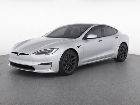 Used 2025 Tesla Model S Plaid AWD/4WD image 2