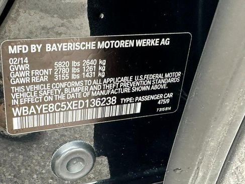 Used 2014 BMW 750Li image 26