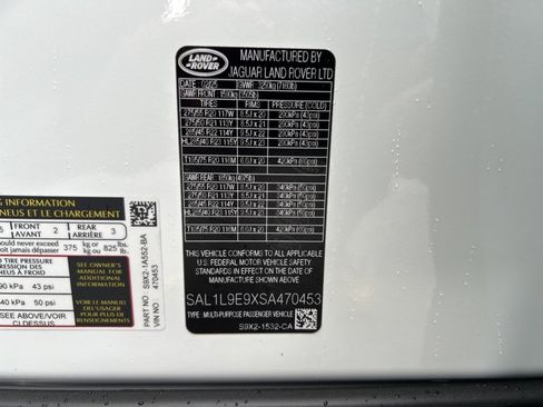 New 2025 Land Rover Range Rover Sport Dynamic SE image 30