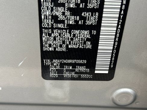 Used 2024 Nissan Armada SV image 36