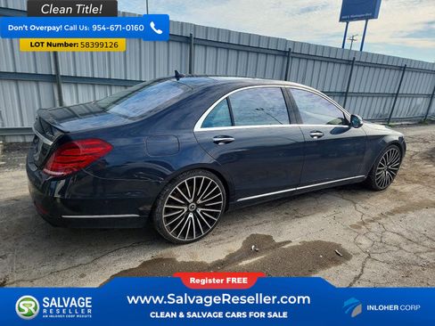 Used 2015 Mercedes-Benz S 550 4MATIC Sedan image 4
