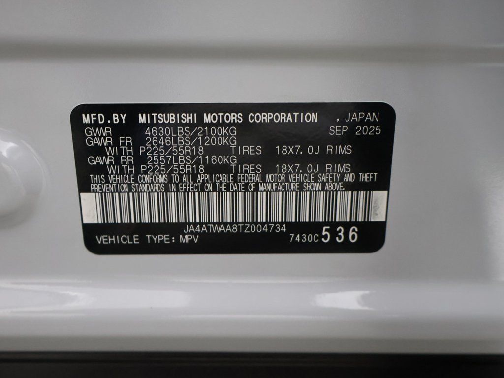 New 2026 Mitsubishi Eclipse Cross AWD image 50