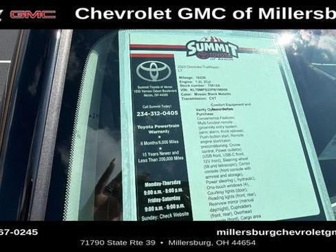 Used 2023 Chevrolet TrailBlazer LT FWD image 36