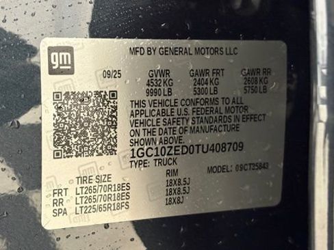 New 2026 Chevrolet Silverado EV LT image 43