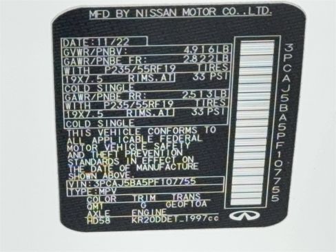 Used 2023 INFINITI QX50 Luxe image 51