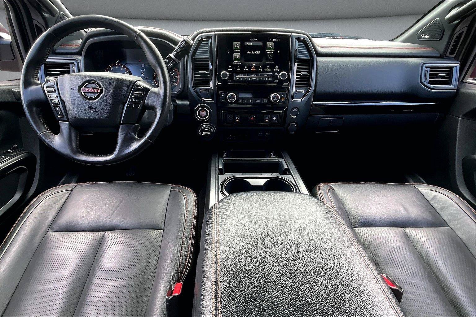 Used 2021 Nissan Titan PRO-4X w/ Pro-4x Convenience Package AWD/4WD image 9