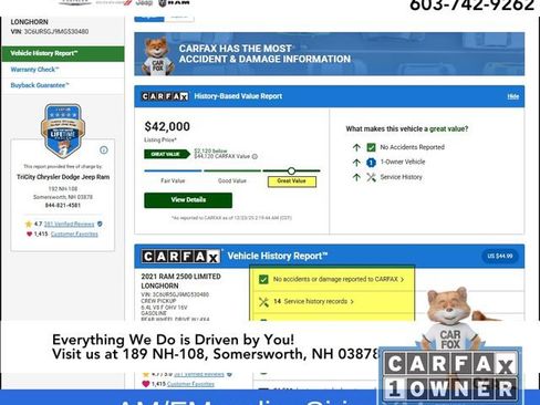 Used 2021 RAM 2500 Limited image 11