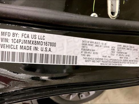 Used 2021 Jeep Cherokee Latitude Lux 80th Anniv w/ Quick Order Package 26U 80TH image 35