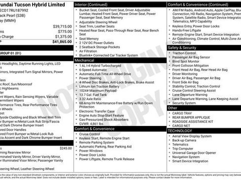 Used 2024 Hyundai Tucson Limited image 10