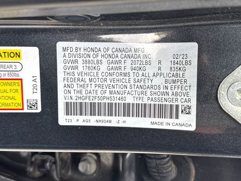 Used 2023 Honda Civic Sport image 11