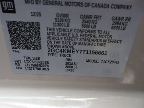 New 2026 Chevrolet Silverado 2500 Custom w/ Custom Value Package AWD/4WD image 27