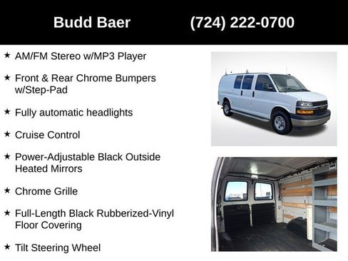 Certified 2021 Chevrolet Express 2500 w/ Driver Convenience Package image 14