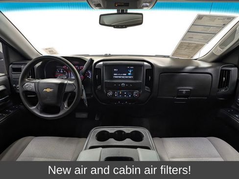 Used 2017 Chevrolet Silverado 1500 Custom w/ LPO, Black Pack RWD image 3