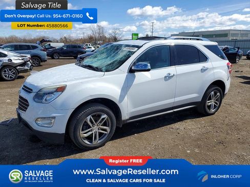 Used 2016 Chevrolet Equinox LTZ w/ Enhanced Convenience Package FWD image 1