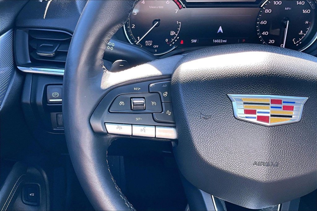 Certified 2024 Cadillac CT4 Luxury w/ Sun And Sound Package RWD image 11