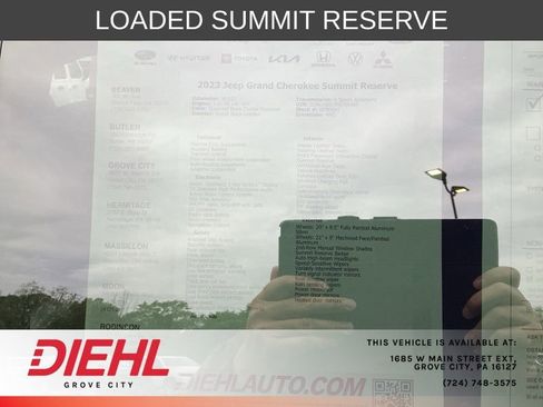 Used 2023 Jeep Grand Cherokee Summit AWD/4WD image 17
