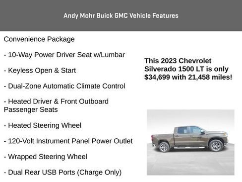 Used 2023 Chevrolet Silverado 1500 LT AWD/4WD image 8