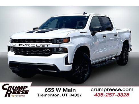 Used 2022 Chevrolet Silverado 1500 Custom w/ Rally Edition AWD/4WD image 1