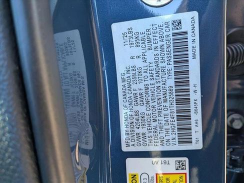 New 2026 Honda Civic FWD Hybrid Sedan image 17