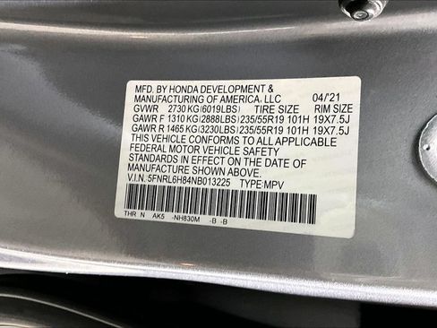 Used 2022 Honda Odyssey Touring image 27