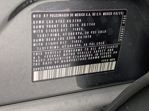 New 2025 Volkswagen Tiguan S image 17