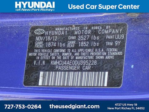 Used 2013 Hyundai Accent GLS w/ Premium Pkg FWD image 29