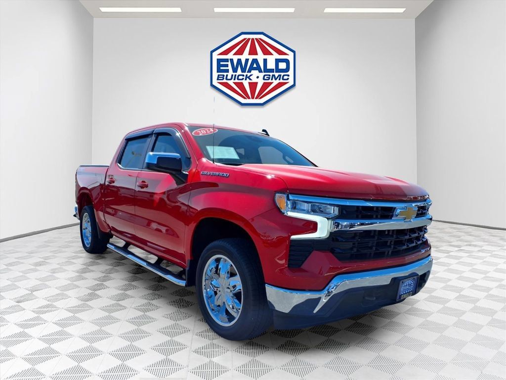 Used 2024 Chevrolet Silverado 1500 LT w/ LPO, Dark Essentials Package AWD/4WD image 2