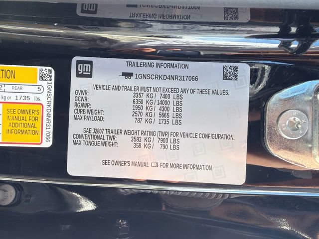 Used 2022 Chevrolet Tahoe RST w/ Luxury Package RWD image 34