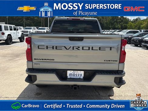 Certified 2025 Chevrolet Silverado 1500 Custom w/ Turbomax Blackout Package AWD/4WD image 5