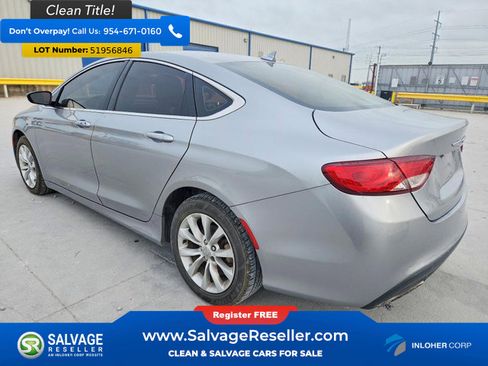Used 2015 Chrysler 200 C w/ Navigation & Sound Group I FWD image 3