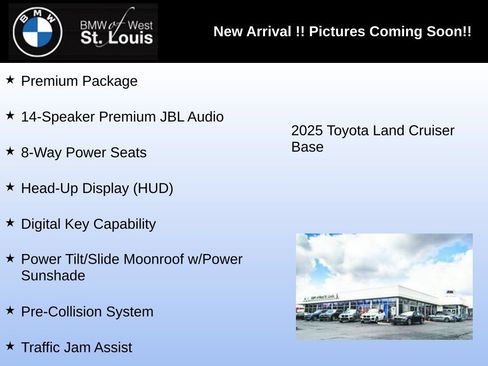 Used 2025 Toyota Land Cruiser AWD/4WD image 2
