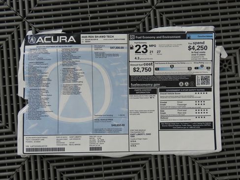 Used 2025 Acura RDX w/ Technology Package image 10