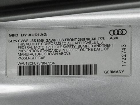 Certified 2025 Audi A5 2.0T Premium w/ Convenience Package image 26