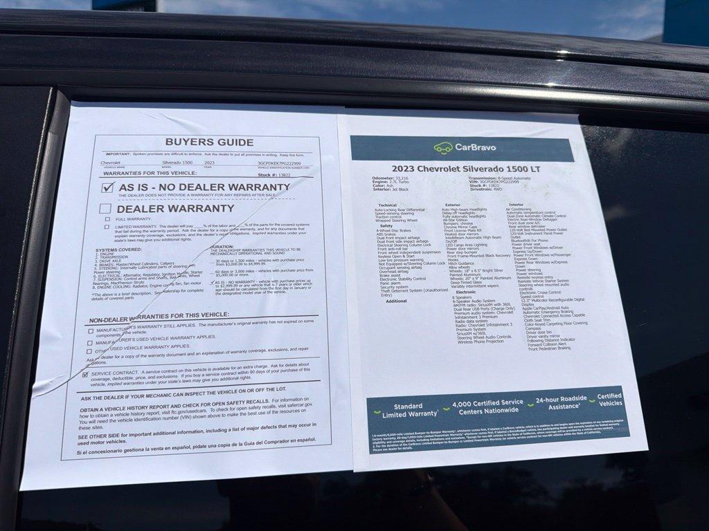 Certified 2023 Chevrolet Silverado 1500 LT AWD/4WD image 15