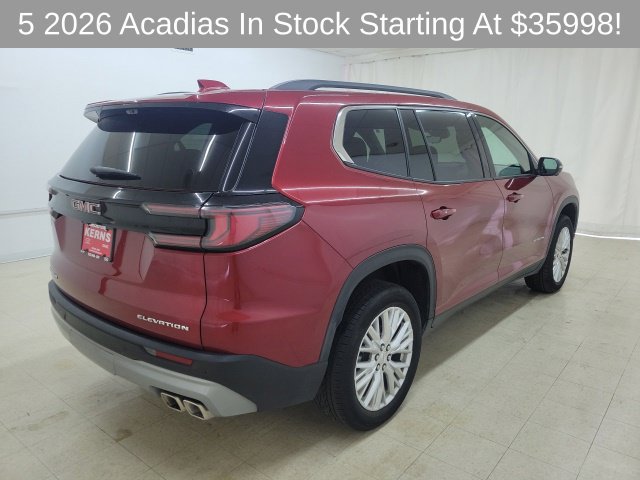 Used 2026 GMC Acadia Elevation w/ Elevation Premium Package FWD image 6