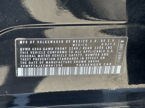 Used 2012 Volkswagen Jetta SE FWD image 37