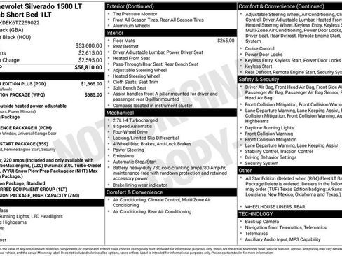 New 2026 Chevrolet Silverado 1500 LT w/ All Star Edition Plus image 5