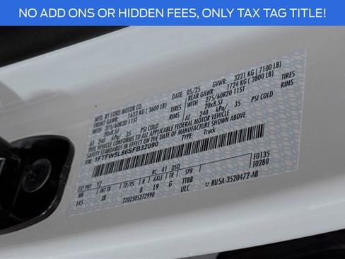 New 2025 Ford F150 Lariat w/ Equipment Group 502A High image 34