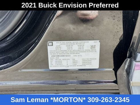 Used 2021 Buick Envision Preferred image 30