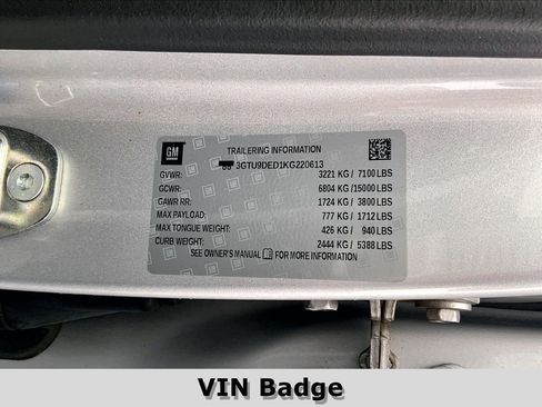 Used 2019 GMC Sierra 1500 SLT w/ SLT Premium Package image 34