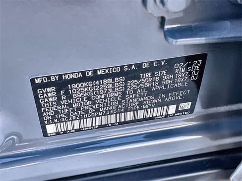 Certified 2023 Honda HR-V Sport image 22