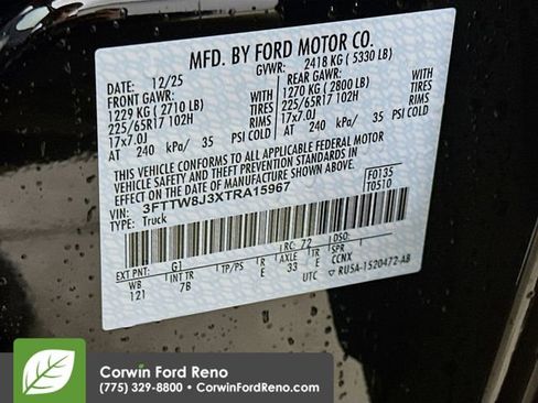 New 2026 Ford Maverick XLT w/ Equipment Group 301A AWD/4WD image 31