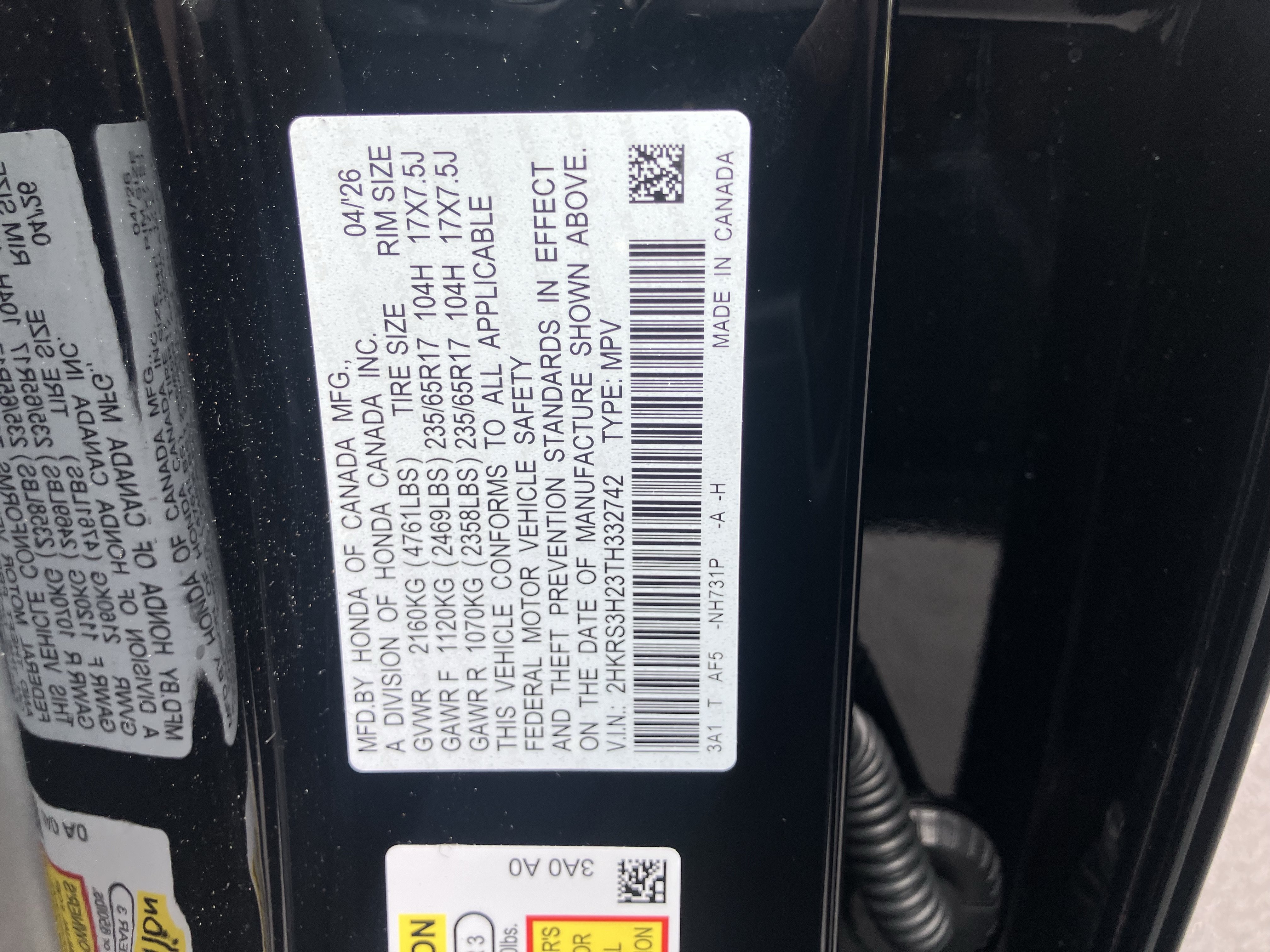 Certified 2026 Honda CR-V LX image 35