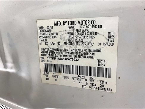 Used 2011 Ford Ranger XL RWD image 3