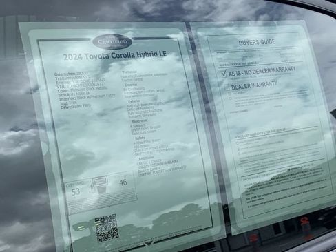 Certified 2024 Toyota Corolla LE FWD image 36
