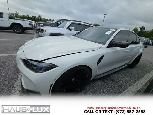 Used 2021 BMW M3 Competition w/ Executive Package RWD image 2