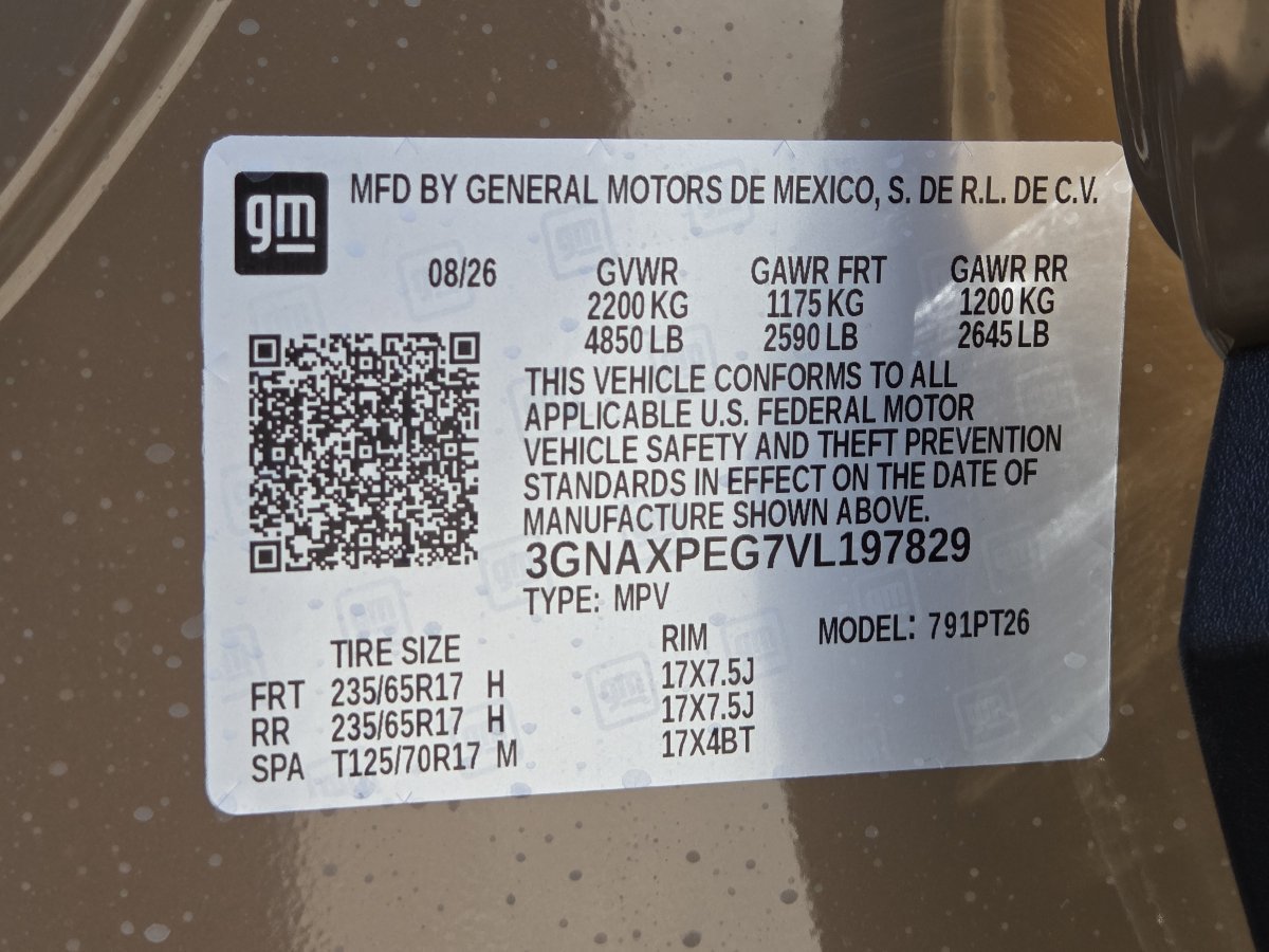 New 2027 Chevrolet Equinox LT w/ Convenience Package II AWD/4WD image 41