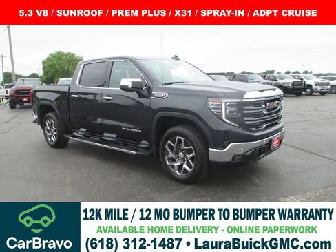Used 2024 GMC Sierra 1500 SLT w/ SLT Premium Plus Package AWD/4WD image 1