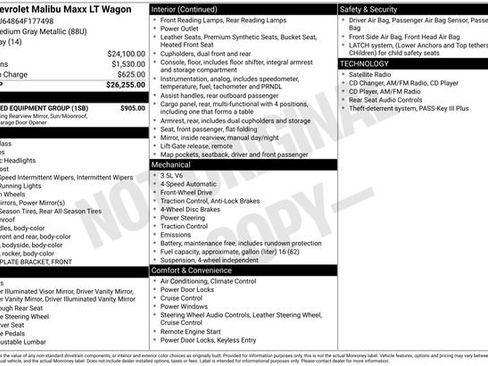 Used 2004 Chevrolet Malibu LT w/ Preferred Equipment Group FWD image 51